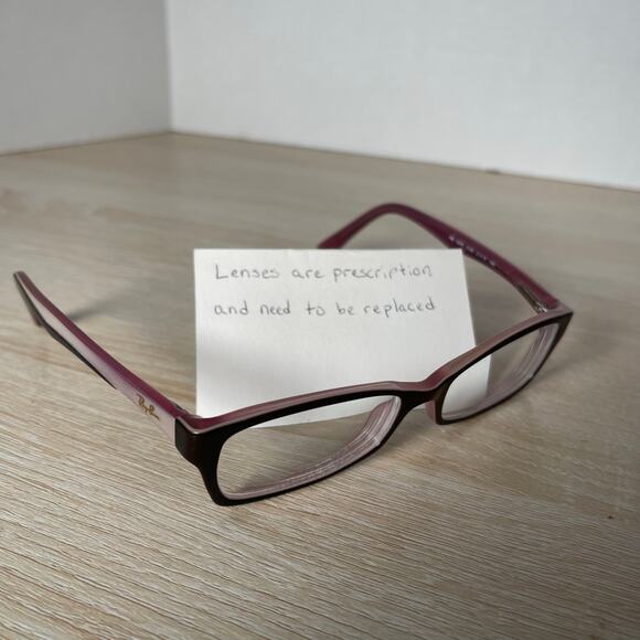 Ray-Ban RB5234 2126 Eyeglasses Brown Pink Cream Frames Only 51-16-140 - Picture 1 of 8